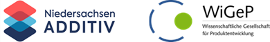 Niedersachsen Additiv und WiGeP Logo