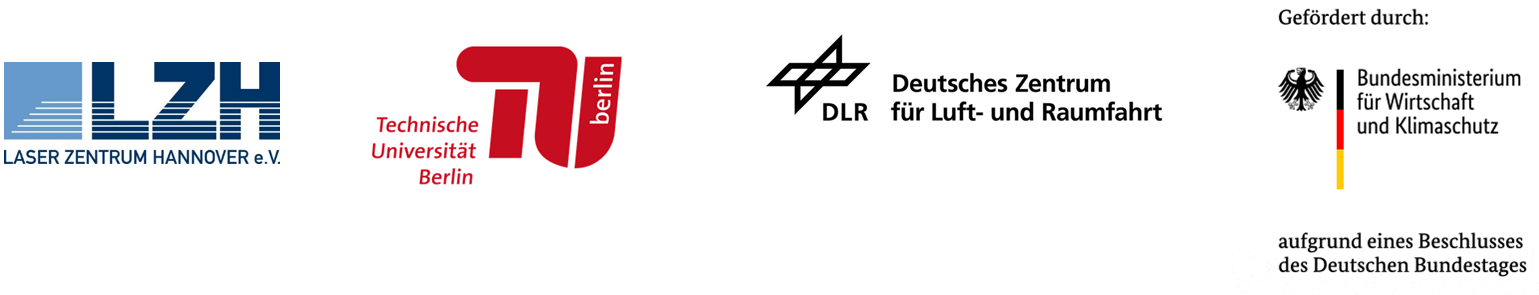 Logos LZH TU Berlin DLR BMWK