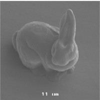 Fig. 1: Easter bunny made of Ormocer