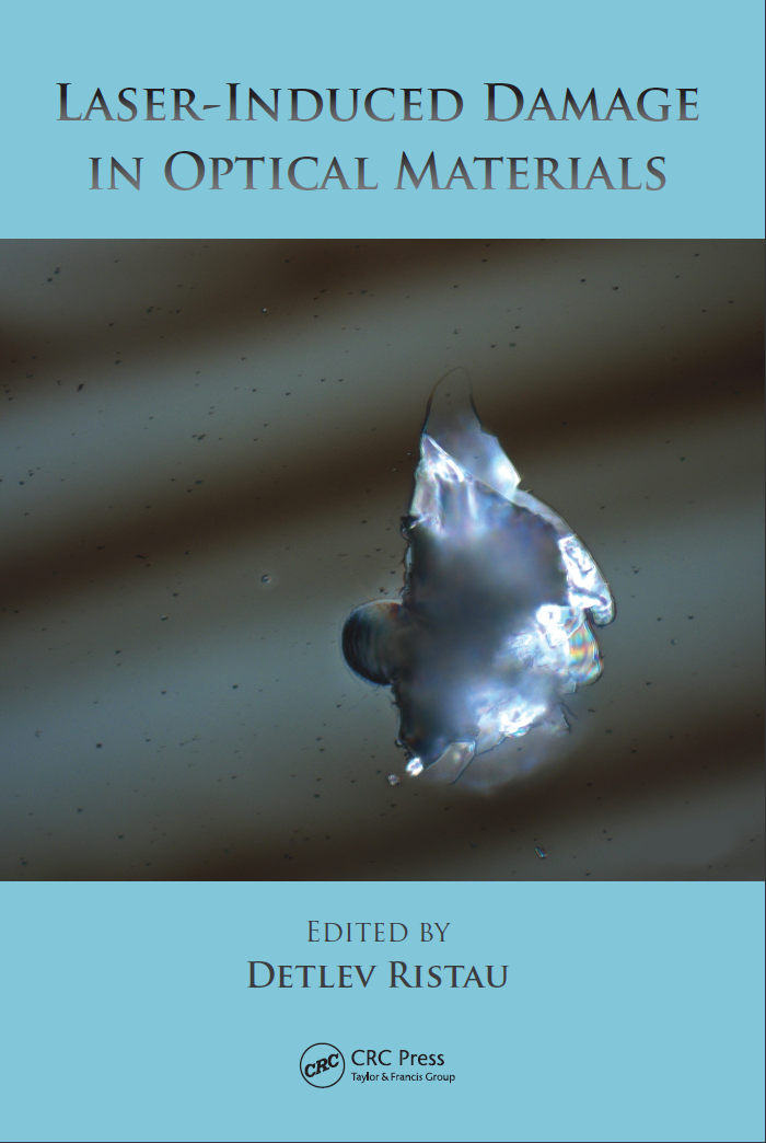 Bild 1: Buchcover des neu erschienen Überblickswerks zu laserindu-zierten Zerstörschwellen. © CRC Press