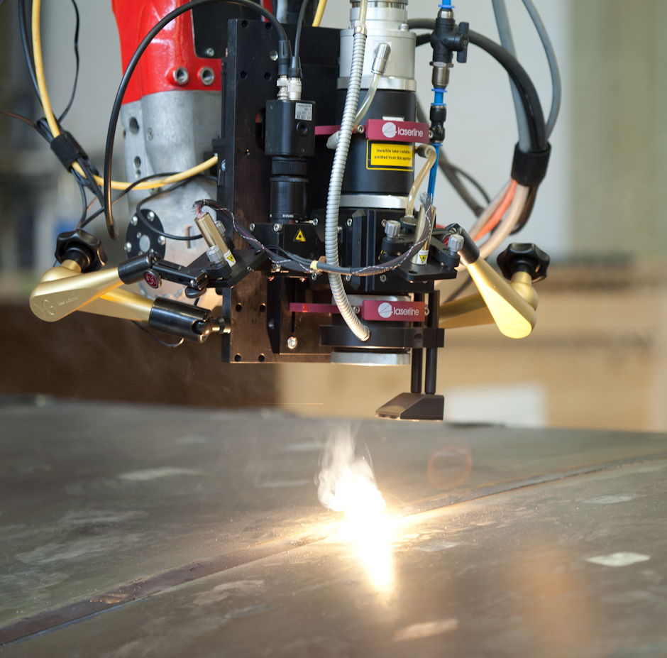 Laser welded sandwich materials for use in lightweight shipbuilding can be seen at the LZH exhibition at this year’s Hannover Messe 2013
