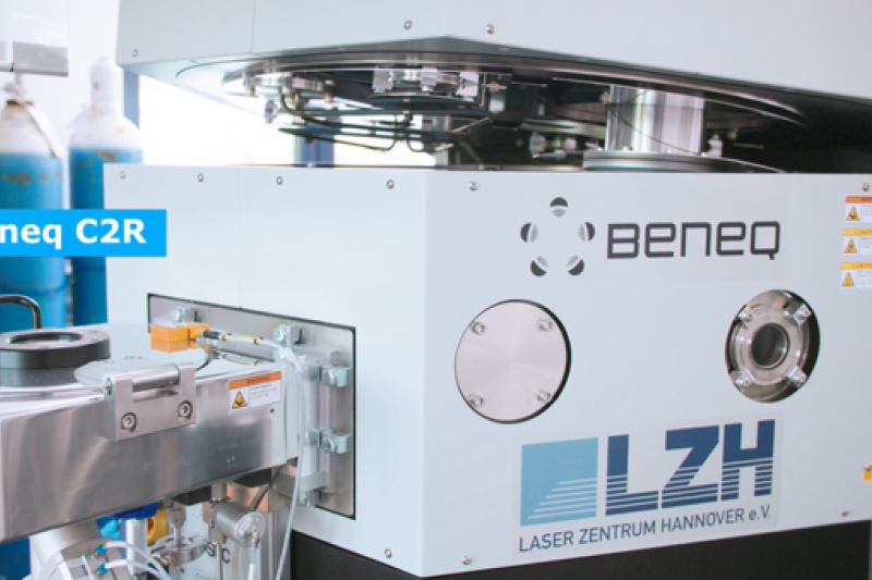 Picture of C2R System developed by Beneq in cooperation with LZH.