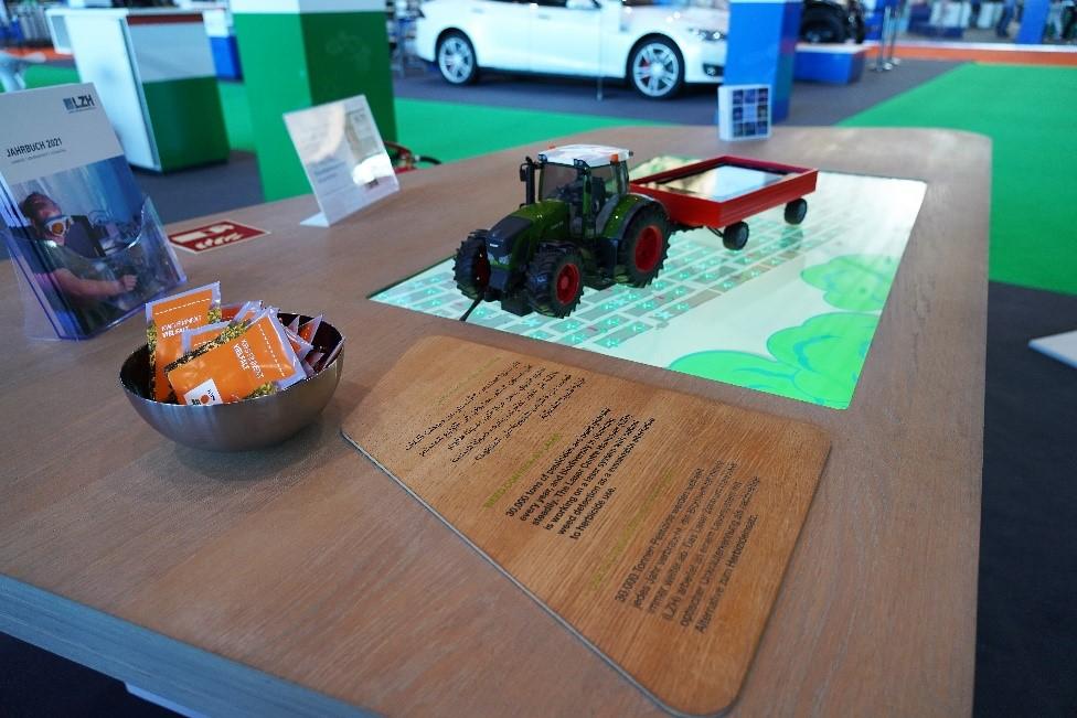 Das Food-Farming-Exponat auf der IdeenExpo 2022.