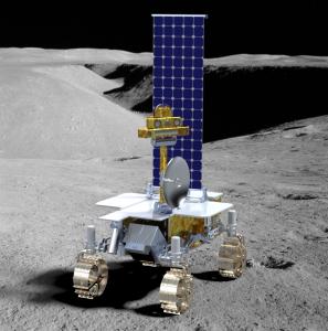 LUVMI-X-Rover sucht mit dem Laser des LZH nach Wasser in den Polarregionen des Monds