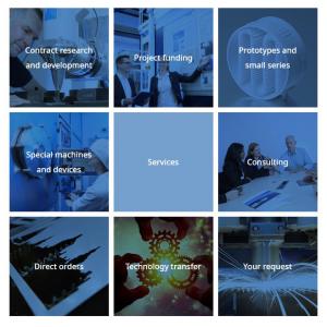 Overview of the services of the LZH .