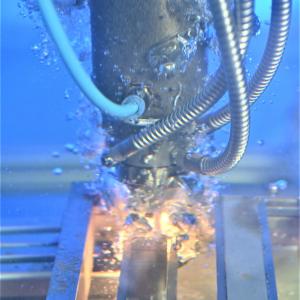 Laserprozess unter Wasser